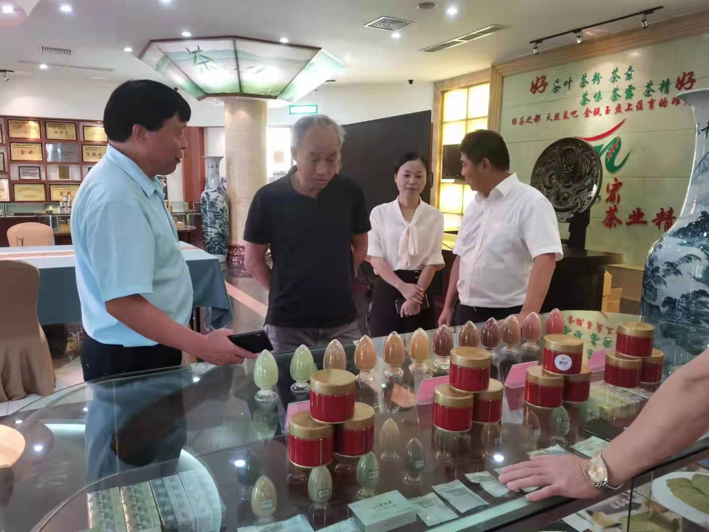 胡继承率队赴浙江省开展茶产业招商引资